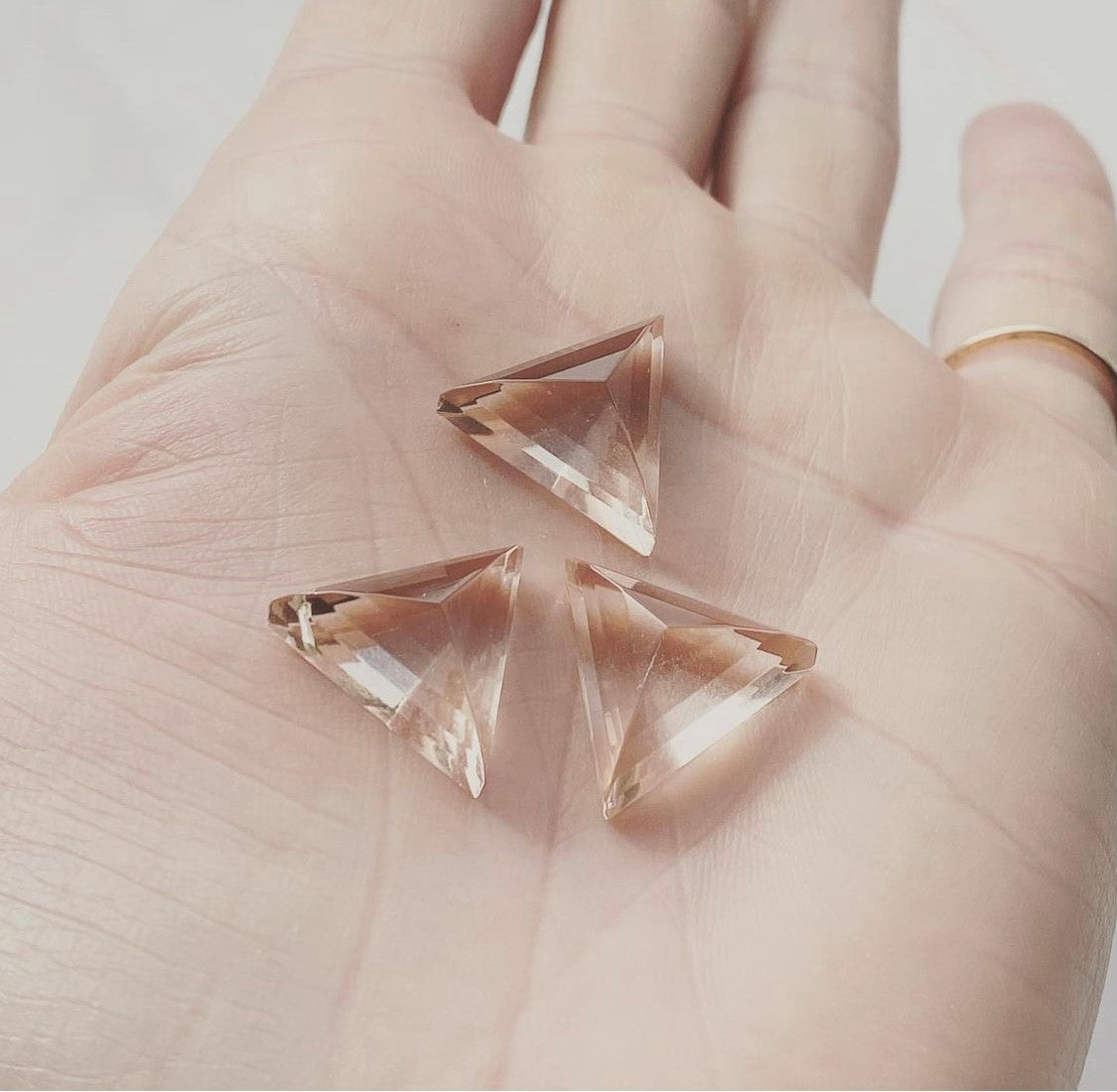Morganite Alchemist Crystal Necklace by Spike Rocks, jewellery for women who rock