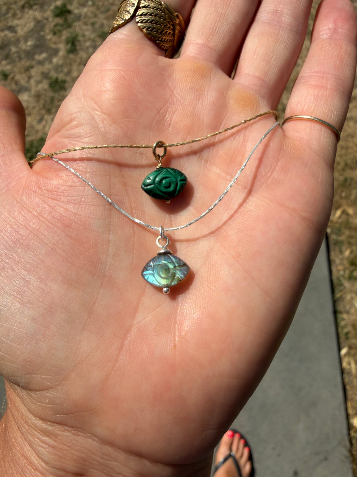 Labradorite Eye, Guardian of Transformations