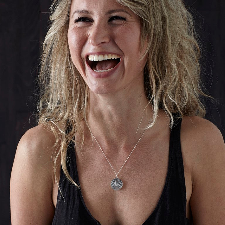 Rising Sun Silver Necklace by Spike Rocks, jewellery for women who rock